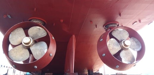 Azimuth Thrusters by Niigata, Schottel, Wartsila, Rolls-Royce